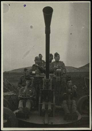 Обложка книги Расчет гвардии сержанта С.В. Одинокова сбил 10 самолетов. Крым Фотография